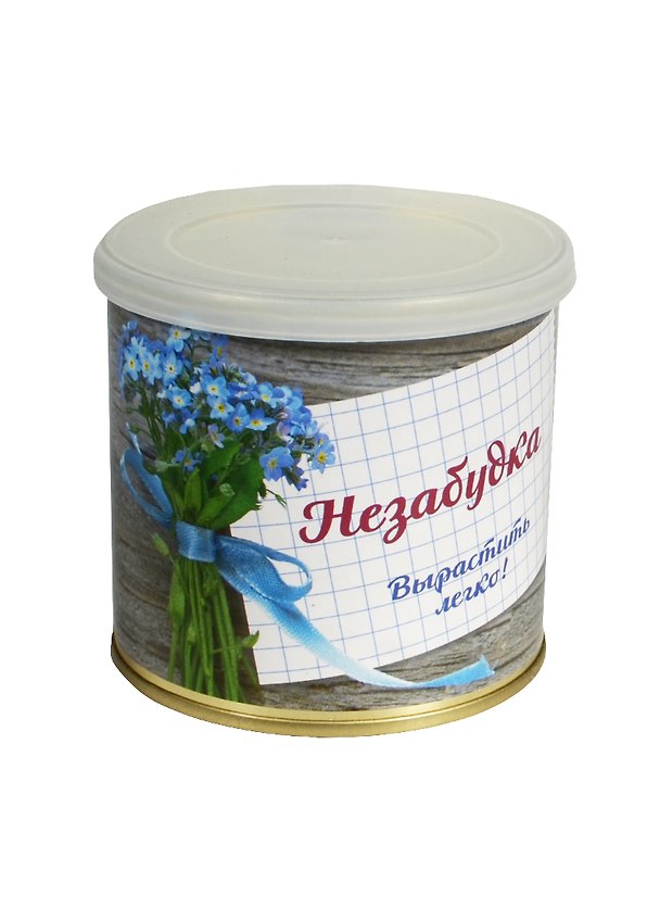 Мини - цветок в банке Незабудка (411012) 2502906 — 1