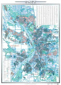 План города Омска (с номерами домов) (389/8) (мягк) (ФГУП "Омская картографическая фабрика")