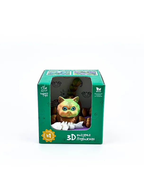 Фигурка 3D Кот Морис (пластик) (14х5) (1356) 3102562 — 4