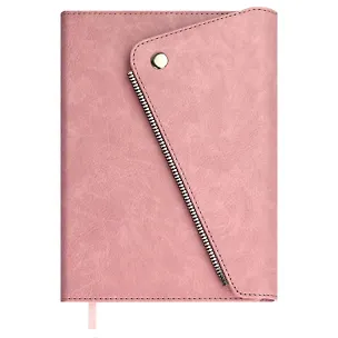 Ежедневник недат. А5 160л "Шеврет делавэ" розовый, кожзам, тв.переплет, блинтовое тиснение, декор.кнопка, декор.молния, магнит.клапан, петля для ручки, офсет, ляссе 3055040