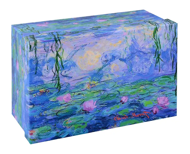 Коробка подарочная "Моне. Водяные лилии" 21*14*9см, картон 3030769 — 1