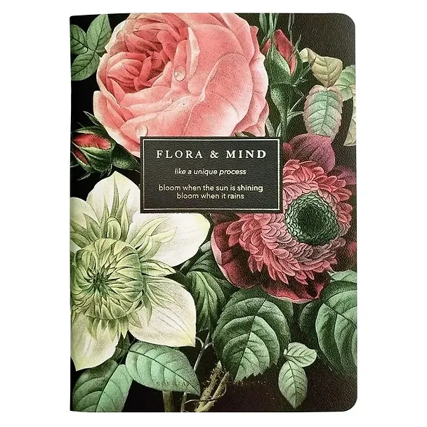 Тетрадь общая «Flora. Букет», 48 листов в клетку, A5 - Be Smart 3077555 — 1