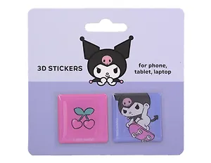3D стикеры Sanrio Скейт и Вишня (2 шт)