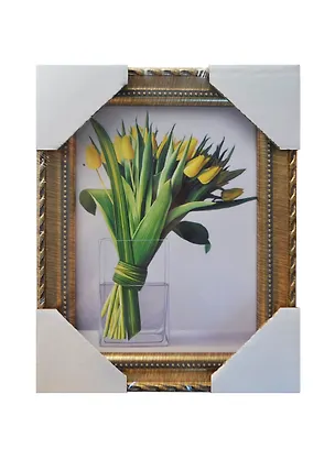 Картина Желтые тюльпаны (sj 64) (13х18) 2435652