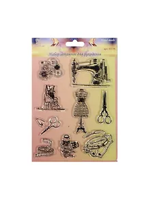 Набор силиконовых штампов Hand-made (ST-18) (Рукоделие) (упаковка)