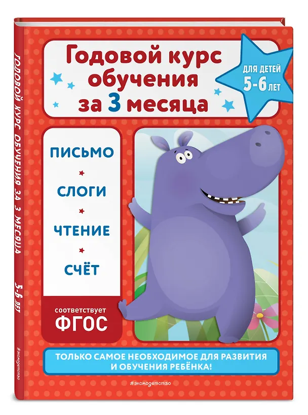 Книга Годовой курс обучения за три месяца: для детей 5-6 лет (Владимир Королев) — 5