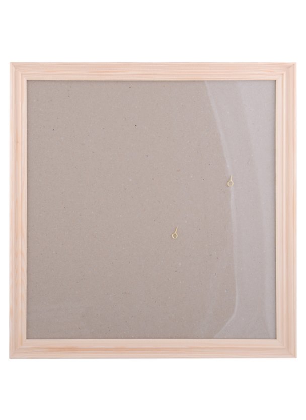 Рама со стеклом, сосна, неокрашенная, 30x30 см, Двуреченский 2927666 — 1