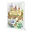 Большая раскраска с мелкими деталями и цветными фрагментами: Как в старой сказке — 2974277 — 1
