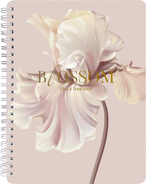 Тетрадь общая «Blossom. Ирис», 120 листов в клетку, А5 - Be Smart 3151104 — 1