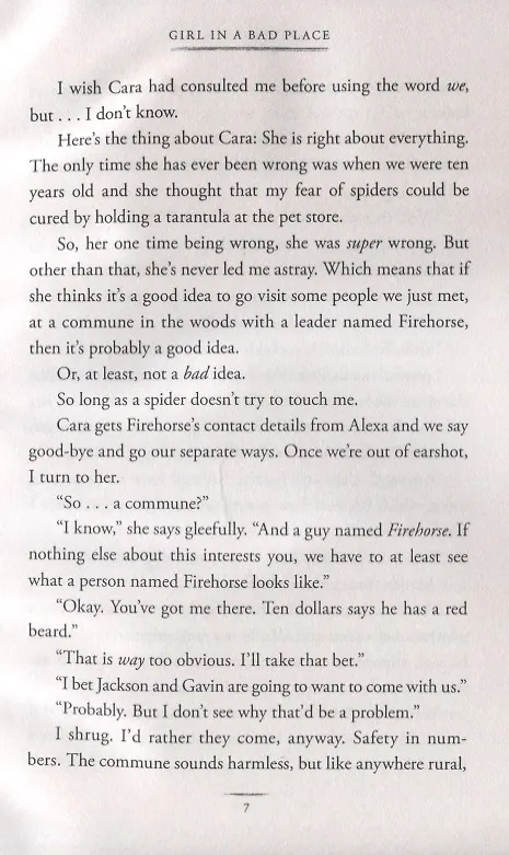 Книга Girl in a Bad Place (Кейтлин Уорд) — 3