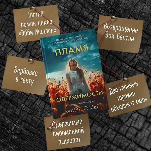 Книга Пламя одержимости (Майк Омер) — 7