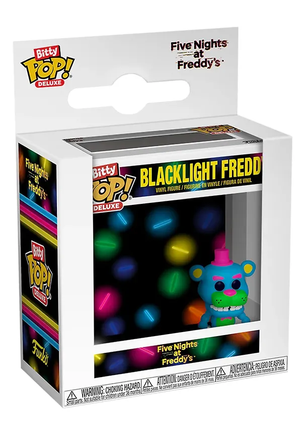 Фигурка Funko Bitty POP! Deluxe FNAF Blacklight Freddy (Fun84872) 3118615 — 2