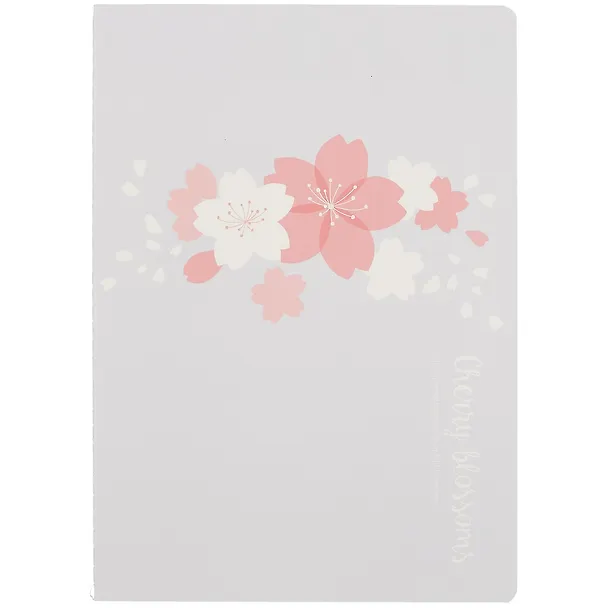 Тетрадь в линейку Languo, Cherry blossoms, B5, 48 листов, в ассортименте 252000 — 4