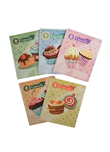 Тетрадь в клетку Academy Style, Fancy Cakes, 24 листа, в ассортименте