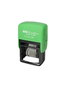 Штамп нумератор 4мм 6-разрядный "Printer GreenLine", к/к, COLOP