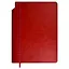 Ежедневник недат. А5 160л "Сариф" красный, иск.кожа, тв.переплет, офсет, ляссе — 2995301 — 1