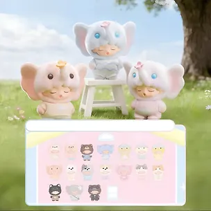 Коллекционная фигурка Милые питомцы YUMO, 7см, 12-Jotoys-05, Blind Box, Jotoys 15+ 3157239