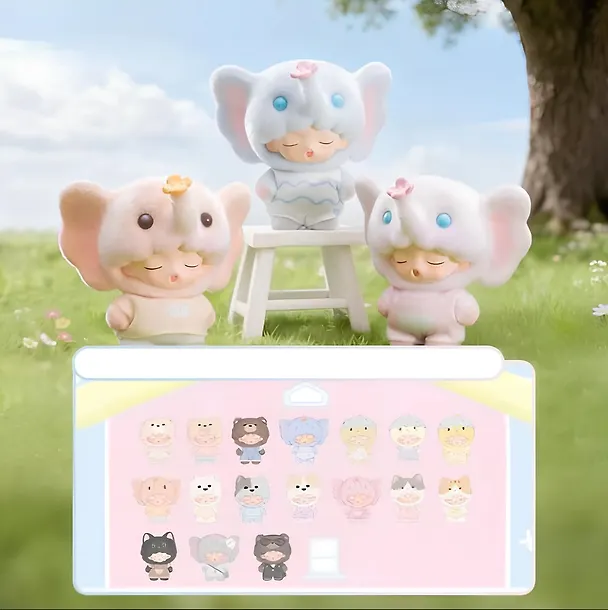 Коллекционная фигурка Милые питомцы YUMO, 7см, 12-Jotoys-05, Blind Box, Jotoys 15+ 3157239 — 1