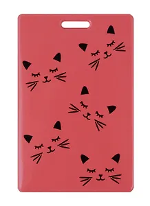 Чехол для карточек Котики с закрытыми глазками (ДГ2019-187)