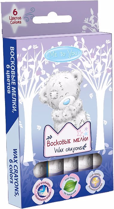 Восковые мелки «Me to You», 6 цветов 345689 — 1