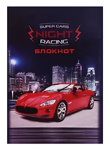 Блокнот А7 32 листа клетка "Стритрейсинг"