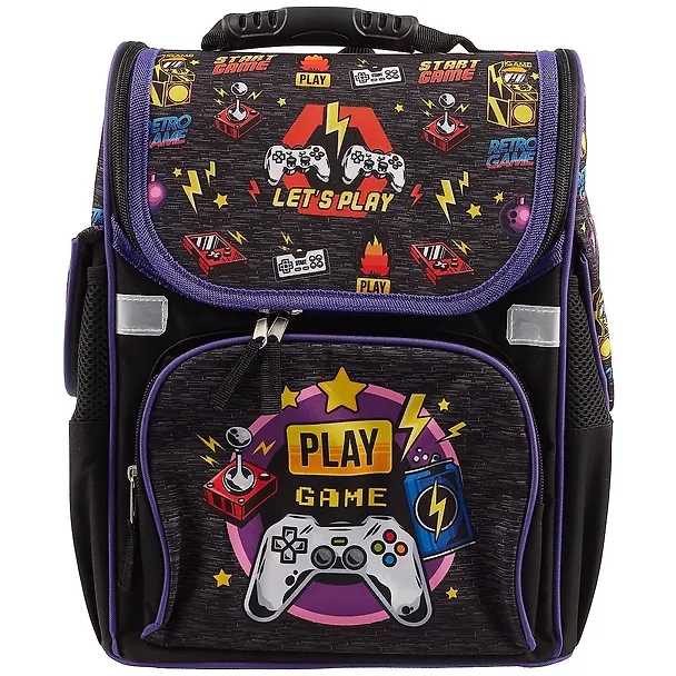 Ранец "Play Game" 1 отд., 37*28*21см, 3 кармана 2939115 — 1