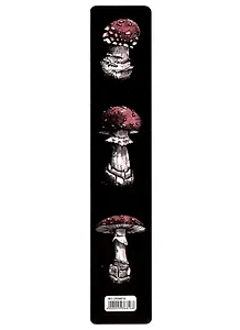 Закладка для книг пластиковая "Мухоморы"