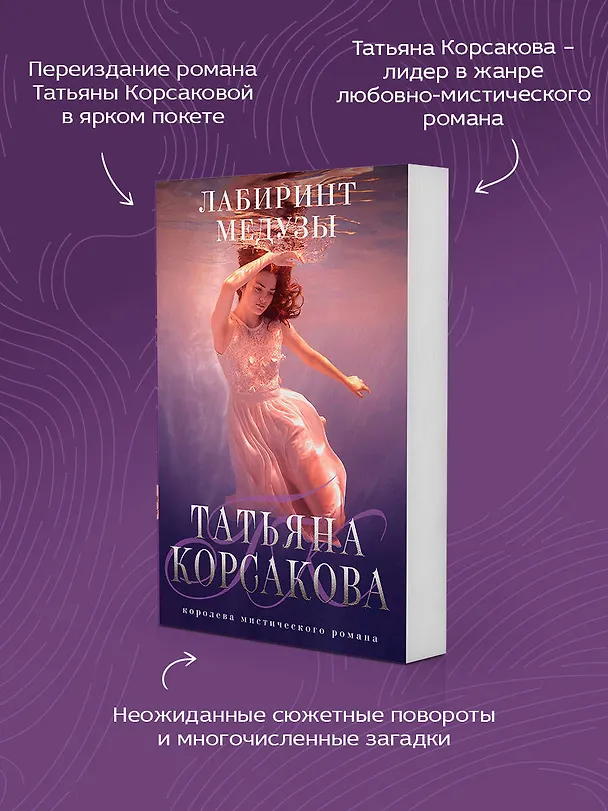 Книга Лабиринт Медузы: роман (Татьяна Корсакова) — 7