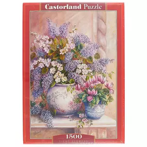 Пазл Castorland 68*47см. Цветы сирени 1500 эл. — 2662422 — 1