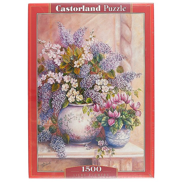 Пазл «Цветы сирени» 1500 элементов, Castorland 2662422 — 1