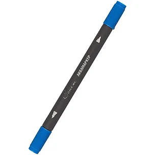 Маркер акварельный "Сонет", двухсторон., кисть и тонкий наконечник, ультрамарин, сонет 248945