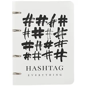 Тетрадь на кольцах в клетку Academy Style, Hashtag Sev, 80 листов