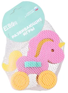 Игрушка с колесами El basco "Каталка. Единорог"