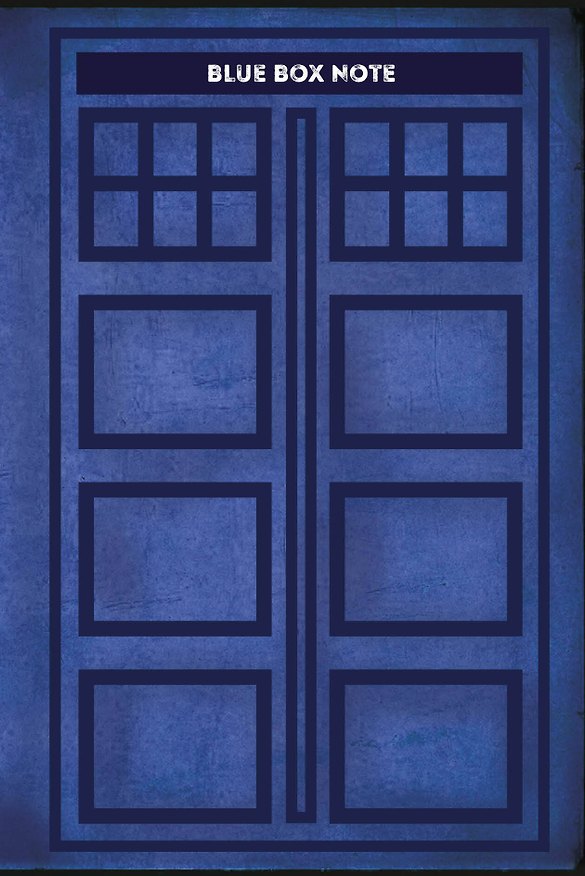 Блокнот «Blue Box Note», 60 листов, Эксмо 2586139 — 1