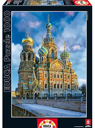 Пазл Educa 1000 эл. 68*48см.. "Храм Спас-на-Крови, Санкт-Петербург" 16289 317025