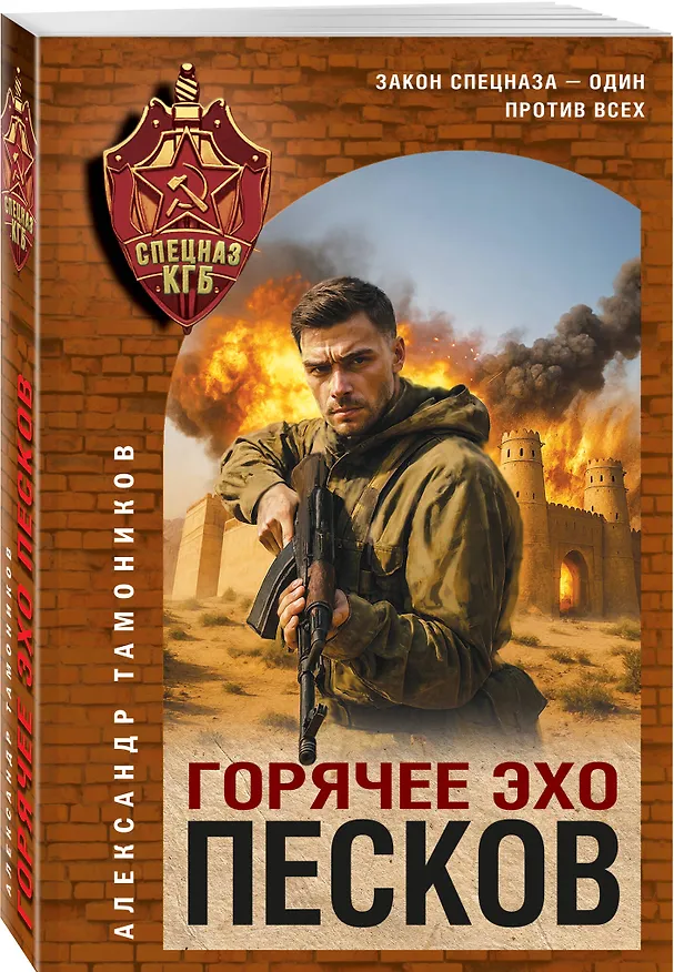 Книга Горячее эхо песков (Александр Тамоников) — 4