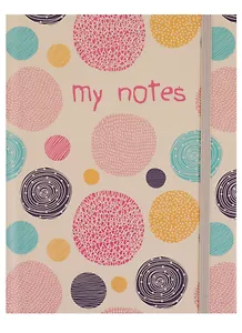 Записная книжка А6 96 листов "Милые кружочки"
