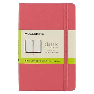 Записная книжка Moleskin Classic Pocket, твёрдая обложка, розовая, А6