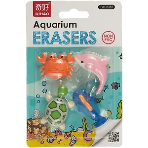 Набор Ластики пазлы Aquarium (блистер) (17х10,5)