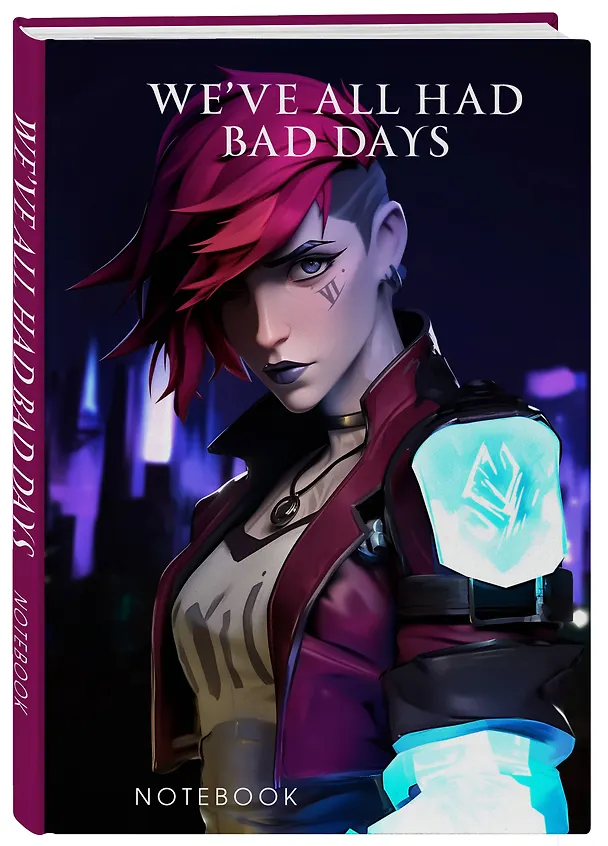 Книга для записей А5 64л лин. "We've all had bad days" 3072923 — 2