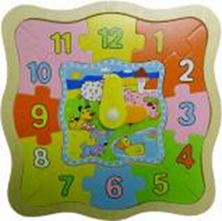 Паззл Деревянные часы Моя ферма (3+) (6059) 2296481 — 1