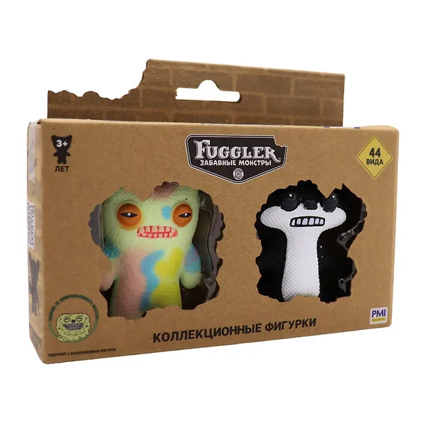 Коллекционные фигурки Fugglers Персиковый малыш, Загадочный барсук(2шт) (FG2015F) 3133894 — 3