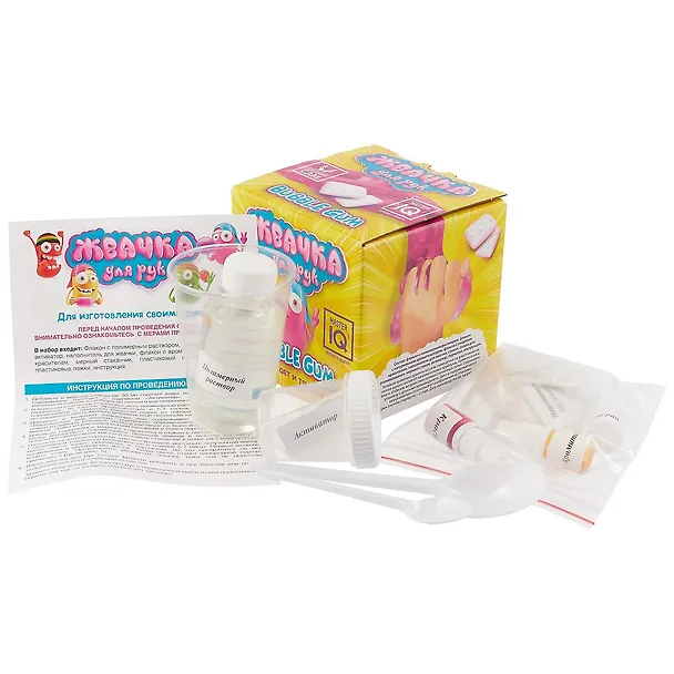 Развивающий набор, Master IQ, Сделай сам, Жвачка для рук BUBBLE GUM 381 2675880 — 2