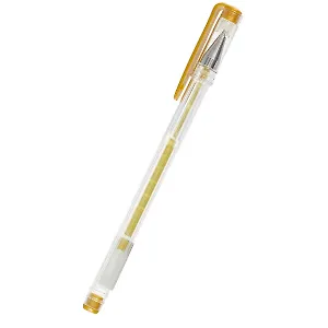 Ручка гелевая, золотистая 0,7 мм