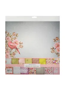 Набор бумаги для скрапбукинга Райские Птицы (SCB220606300) (30,5х30,5см) (9л.) (190гр/м) (упаковк