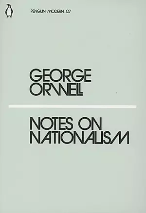 Notes on Nationalism — 2873051 — 1