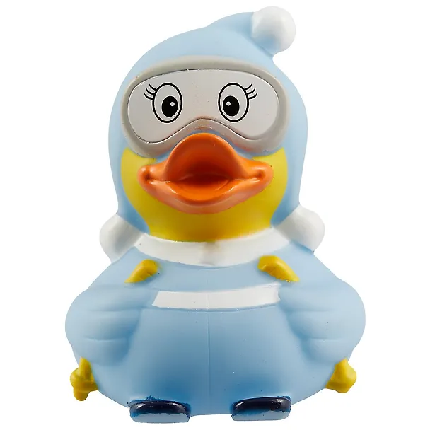 Игрушка для ванной, уточка резиновая FUNNY DUCKS "Уточка лыжница" (1636) 2563495 — 2