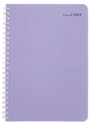 Тетрадь 80л кл. "Serenity" евроспираль, пласт.обл. 3090712