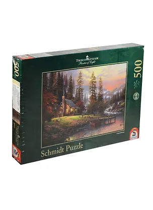 Паззл 500 (58455) Тихое уединение (Thomas Kinkade) (коробка) 2427869