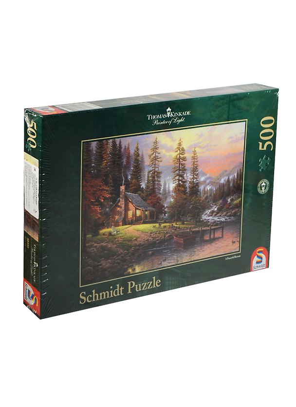 Паззл 500 (58455) Тихое уединение (Thomas Kinkade) (коробка) 2427869 — 1